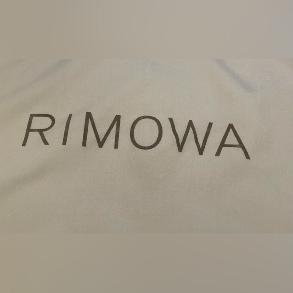 RIMOWA oversized X LARGE drawstring creme’ color dust bag LNWOT